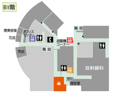 院内配置図