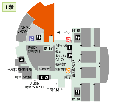 院内配置図