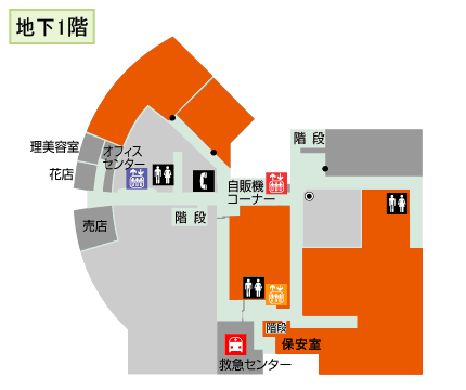 院内配置図