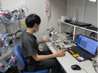 機器管理システムにて中央管理