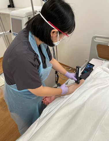 エコーガイド下穿刺